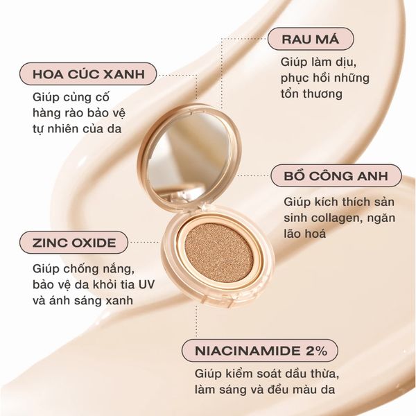 Phấn Nước Ofélia Uncovered Longwear Cushion Ofelia