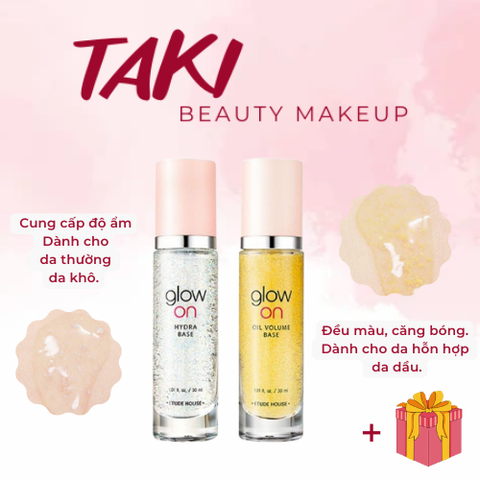 Kem Lót Bắt Sáng Etude House Glow On Base 30ml [01- 02]