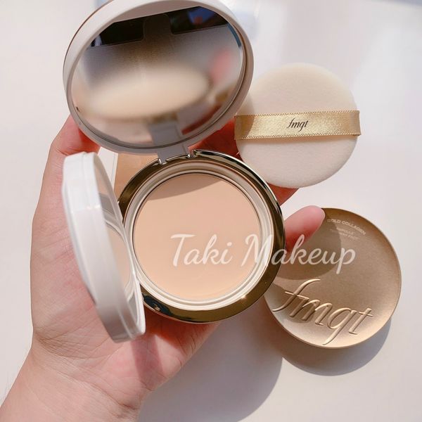 Phấn Nén Gold Collagen The Face Shop fmgt Ampoule Two Way Pact spf 30 (201- 203)