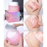 Sáp Tẩy Trang Banila Clean It Zero Cleansing Balm Original 50ml Hồng - Xanh lá