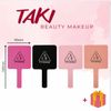 Gương Cầm Tay 3CE Square Mini Hand Mirror Dáng Vuông 90 x 160mm [Hồng- Trắng Mymoves- Đỏ Mymoves]