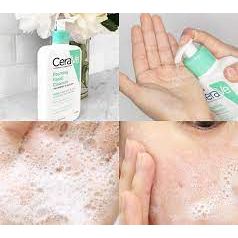 Sữa Rửa Mặt Giúp Làm Sạch Sâu Cerave Developed With Dermatologists Foaming Cleanser 236ml - 473ml
