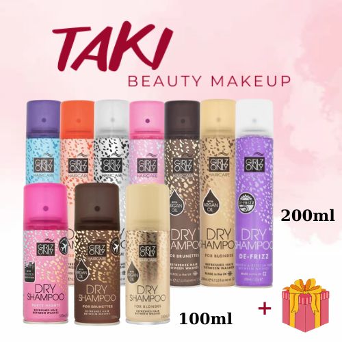 Dầu Gội Khô Girlz Only Dry Shampoo 100ml-200ml