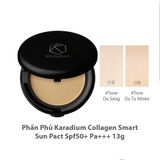 Phấn Phủ Nén Siêu Mịn Karadium Collagen Smart Sun Pact Spf50+ PA+++ [21- 23]