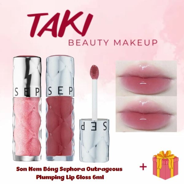 Son Kem Bóng Sephora Outrageous Plumping Lip Gloss 6ml