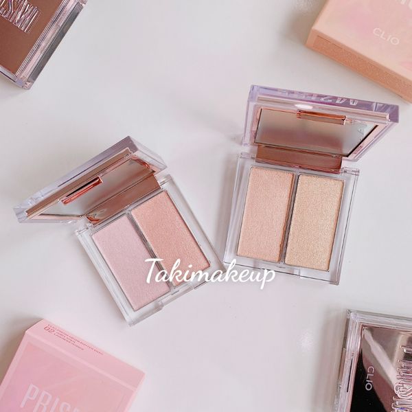 Phấn Bắt Sáng Clio Prism Highlighter Duo 2 ô