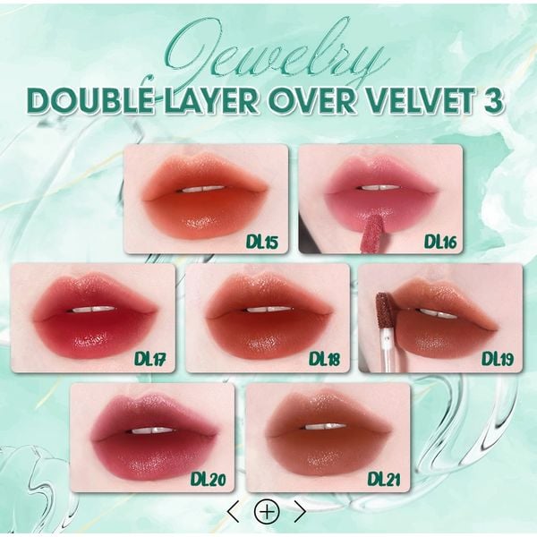 Son Kem Black Rouge Double Layer Over Velvet ver 1 + Ver 2 [DL05 - DL14 - DL09]
