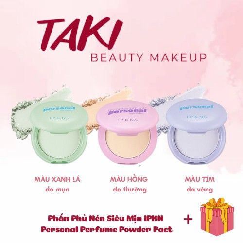 Phấn Nén + Phấn Bột Daiso x IPKN Personal Powder Pact 5g