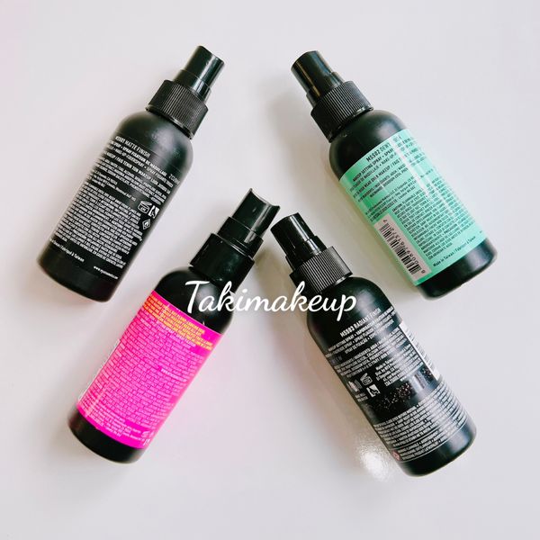 Xịt Khóa Nền Giữ Make Up Lâu Trôi Nyx Matte Finish Setting Spray Matte 60ml [Hồng- Xanh- Đen]