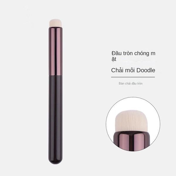 Cọ Trang Điểm Son Môi Ombre Che Khuyết Điểm Mini Đầu Tròn Siêu Mềm Và Lì Đa Năng