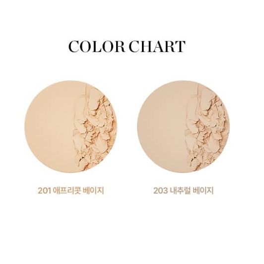 Phấn Nén Gold Collagen The Face Shop fmgt Ampoule Two Way Pact spf 30 (201- 203)