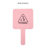Gương Cầm Tay 3CE Square Mini Hand Mirror Dáng Vuông 90 x 160mm [Hồng- Trắng Mymoves- Đỏ Mymoves]