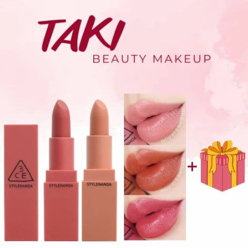 Son Thỏi Lì 3ce Matte Lip Color [218- 219- 220- 221- 222- 229- 230- 231]