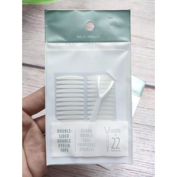 Miếng Dán Kích Mí TFS The Face Shop Daily Beauty Tools Double tàng hình màu vàng + trắng