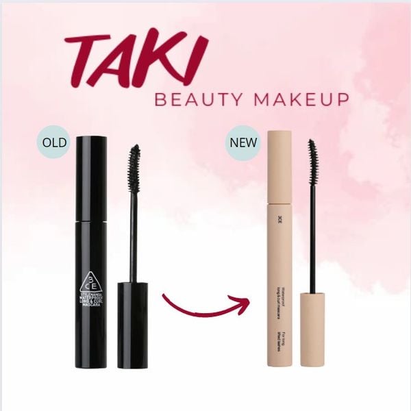 Chuốt Mi 3ce Waterproof Long & Curl Mascara 7.5g (Làm Dài Dày Và Giữ Cong Mi Hiệu Quả Chống Nước)- Đen