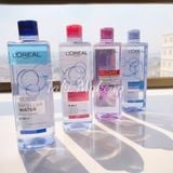  Nước Tẩy Trang L'Oreal Loreal Micellar Water 3-in-1 Refreshing Even For Sensitive Skin 