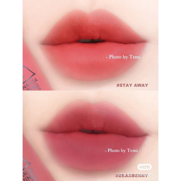 Son Kem Lì 3CE Blurring Liquid Lip 5.5g [Pull Off- So Over- Nude Scene- Bearberry]