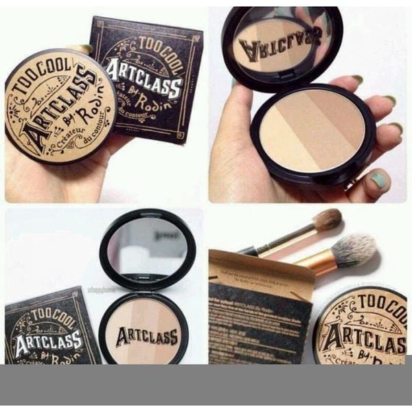 Phấn Tạo Khối + Má Hồng + Bắt Sáng Highlight Too Cool For School Art Class By Rodin [01 Classic- 02 Modern]