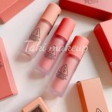 Má Hồng Kem dạng lì 3CE Velvet Liquid Blusher 3.4g [Vienna Rose- Classic Mood- Like That] 