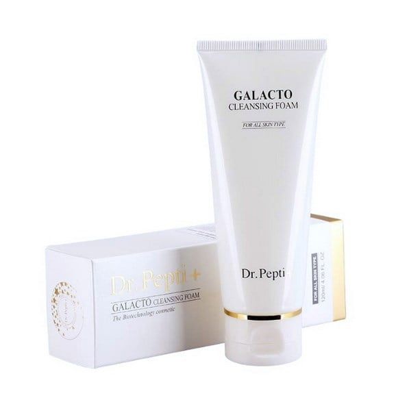 Sữa Rửa Mặt Dưỡng Ẩm Dr.Pepti Galacto Cleansing Foam 110ml