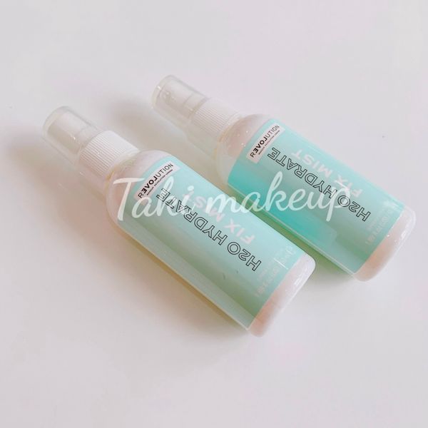 Xịt Khoáng Revolution Makeup Fix Mist 50ml [Xanh Lá- Hồng- Xanh Dương]