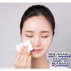 Bông Tẩy Trang Innisfree hộp giấy 80 miếng