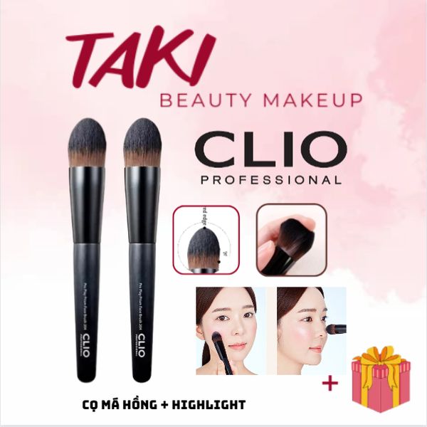 Cọ Phấn Má + Highlight Clio Face Brush