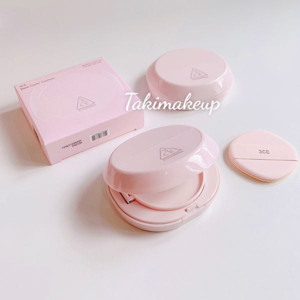 PHẤN NƯỚC 3CE BARE COVER CUSHION MẪU MỚI 2023