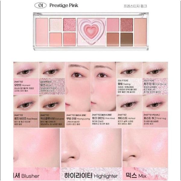 Bảng Mắt Trái Tim 11 ô Peripera All Take Mood Like Palette (05 NEW)