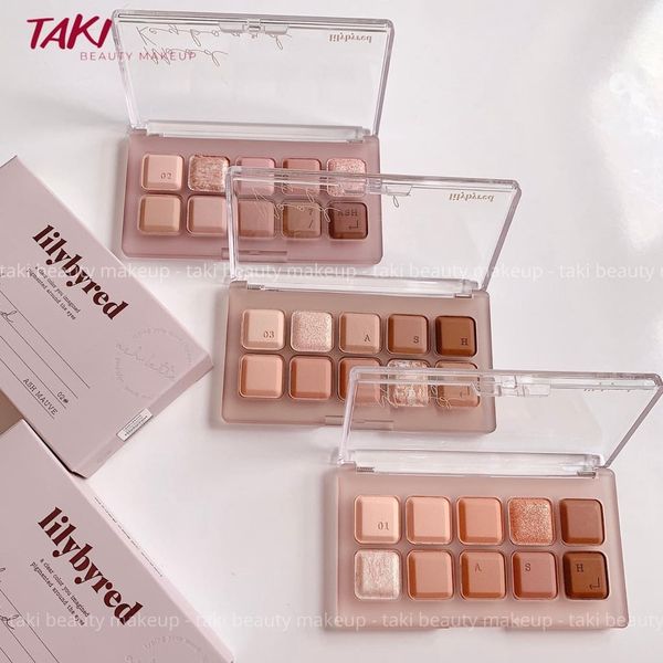 Bảng Phấn Mắt 2 Ô - 10 Ô Lilybyred Mood Keyboard Palette [01 - 02 - 03 - 04 - 05- 06- 07- 08]- Màu Mắt Lilybyred