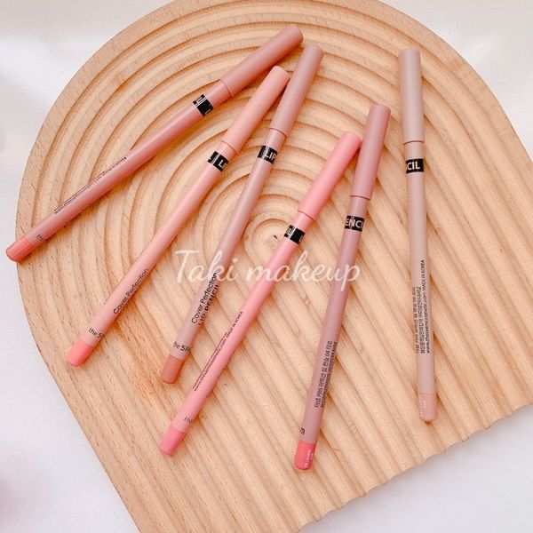 [KÈM ĐỒ GỌT] Chì Kẻ Viền Môi The Saem Cover Perfection Lip Pencil 2g