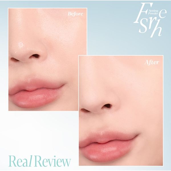 Phấn Phủ Kiềm Dầu Espoir Fresh Setting Powder Chữ Xanh (Mẫu Mới)