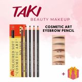  Chì Xé Kẻ Chân Mày Cao Cấp Chống Trôi, Chống Thấm Cosmetic Art Eyebrow Pencil 