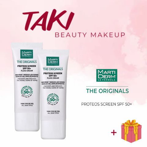 Kem chống nắng MartiDerm The Originals Proteos Screen SPF50+ Fluid Cream 40ml