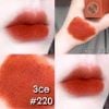 Son Thỏi Lì 3ce Matte Lip Color [218- 219- 220- 221- 222- 229- 230- 231]