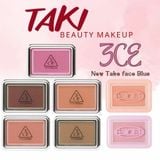  Má Hồng 3CE New Take Face Blusher [Youth Pink- The Motion- Haze Beige-Enjoyable-Friendly- Soft Whisper] 