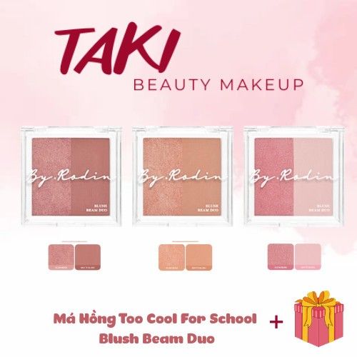 Phấn Má Hồng Too Cool For School Blush Beam Duo
