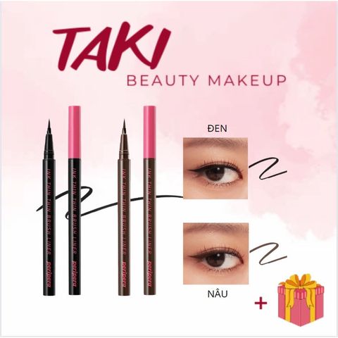 Kẻ Mắt Ink Thin Thin Brush Liner 0.5g [01- 02]