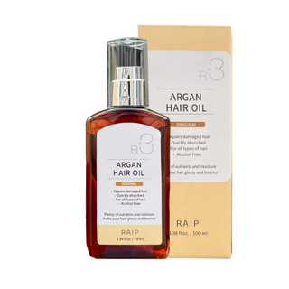 Dầu Dưỡng Giúp Hồi Phục Tóc Hư Tổn Raip R3 Argan Hair Oil