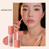  Má Hồng Kem dạng lì 3CE Velvet Liquid Blusher 3.4g [Vienna Rose- Classic Mood- Like That] 