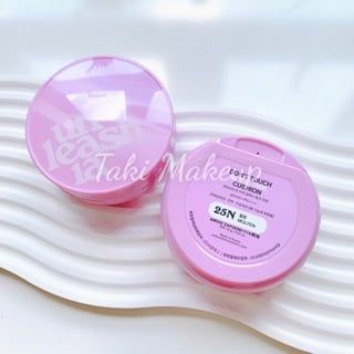 Phấn Nước Cushion Unleashia SPF50+/PA++++ 15g Xanh lá , Xanh Dương , Hồng