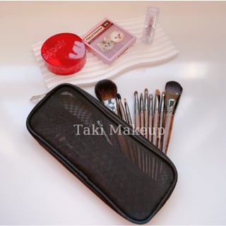 ( Có sẵn ) Bộ Cọ Taki beauty 14 Cây Chuyên Dụng thân gỗ lông thú