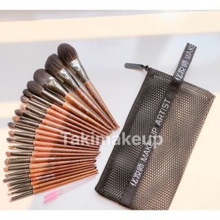 ( Có sẵn ) Bộ Cọ Taki beauty 14 Cây Chuyên Dụng thân gỗ lông thú