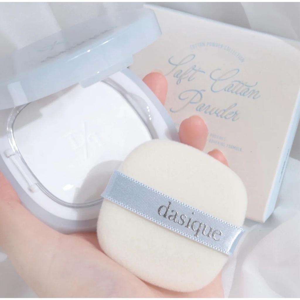 Phấn phủ nén Dasique soft Cotton Powder 4g -ko màu -kiềm dầu