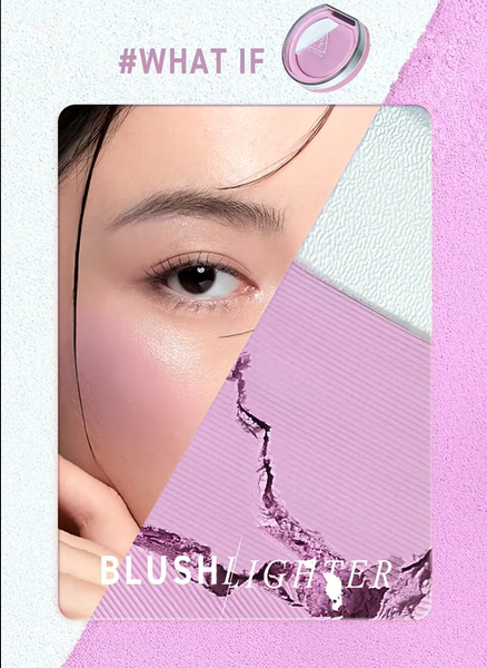 Phấn Má Hồng 3CE Blushlighter Lazy Talk- Slick - Early Now - Middle Hype - What If - Beige Hour -Coral Flush