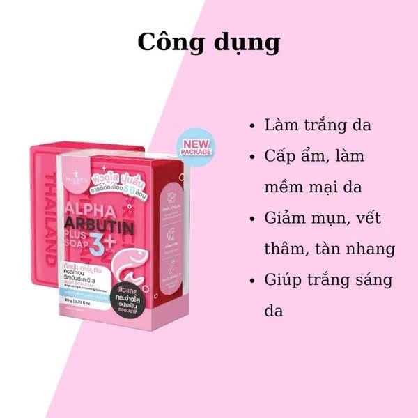 Xà Phòng Alpha Arbutin Plus Soap