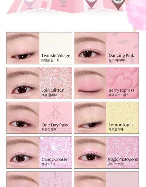 Bảng Màu Mắt Clio 12 Ô Shade & Shadow Palette