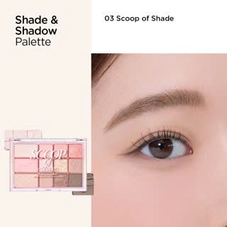Bảng Màu Mắt Clio 12 Ô Shade & Shadow Palette