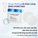Toner Pad Medicube Super Cica - Zero Pore Pad 2.0 Pad (70 miếng)