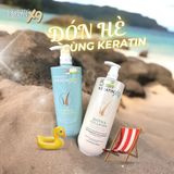 Bộ Dầu Gội Xả Voudioty Keratin X9 Biotin & Collagen 500ml -1000ml